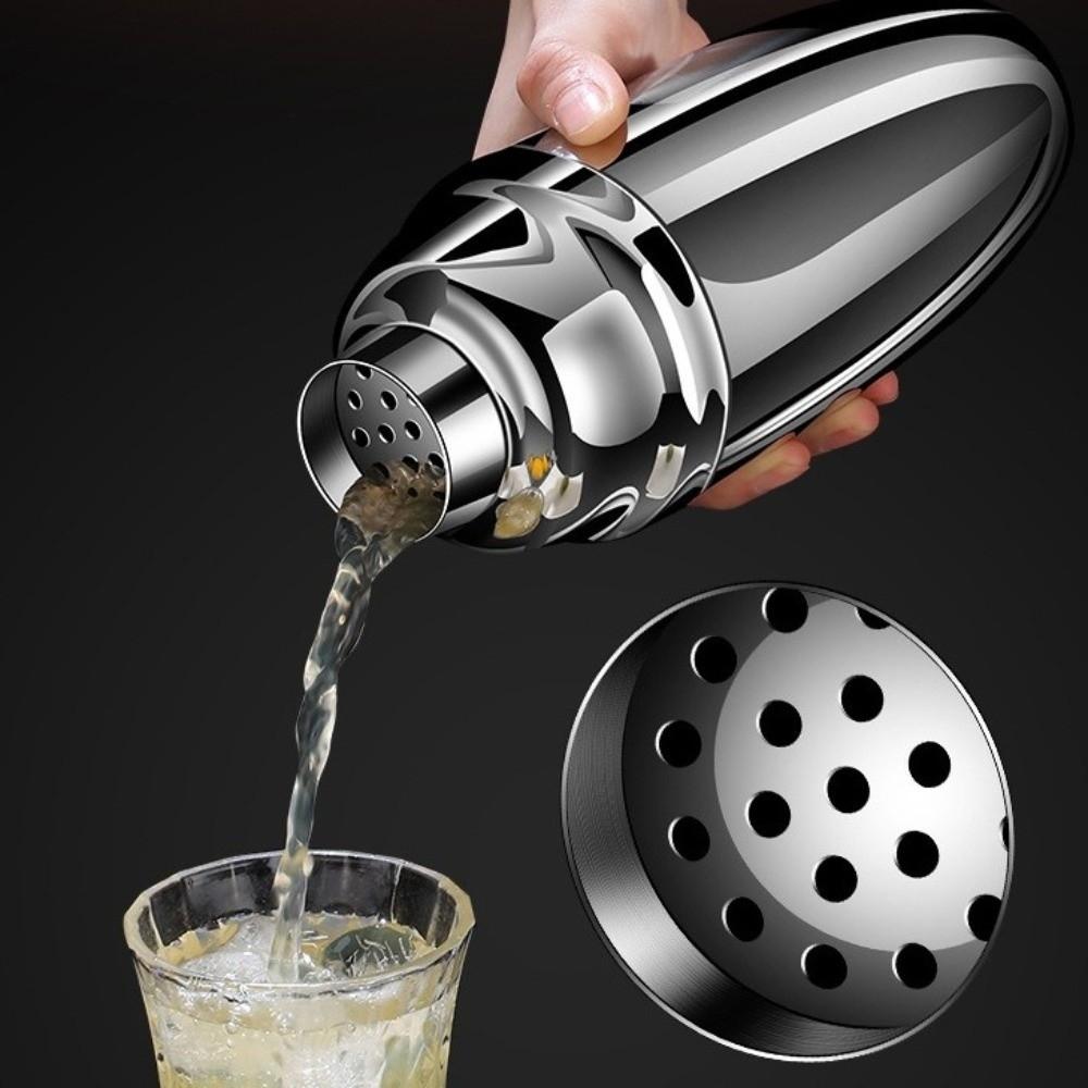 250/350/550/750ml Cocktail Wobble Cup Stainless Steel Bartending Tools Martini Mixing Bottle  Beach
