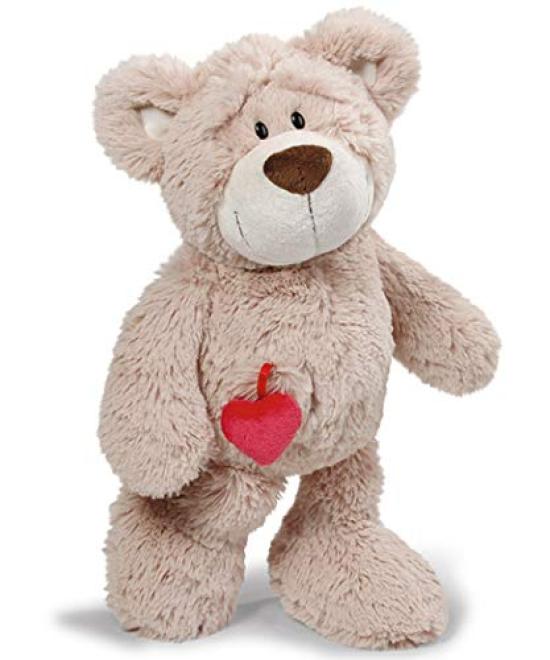 NICI Love Bear Classic Brown 120cm Plush Toy, Extra Large, Perfect Gift, Large Teddy Bear, 3088611