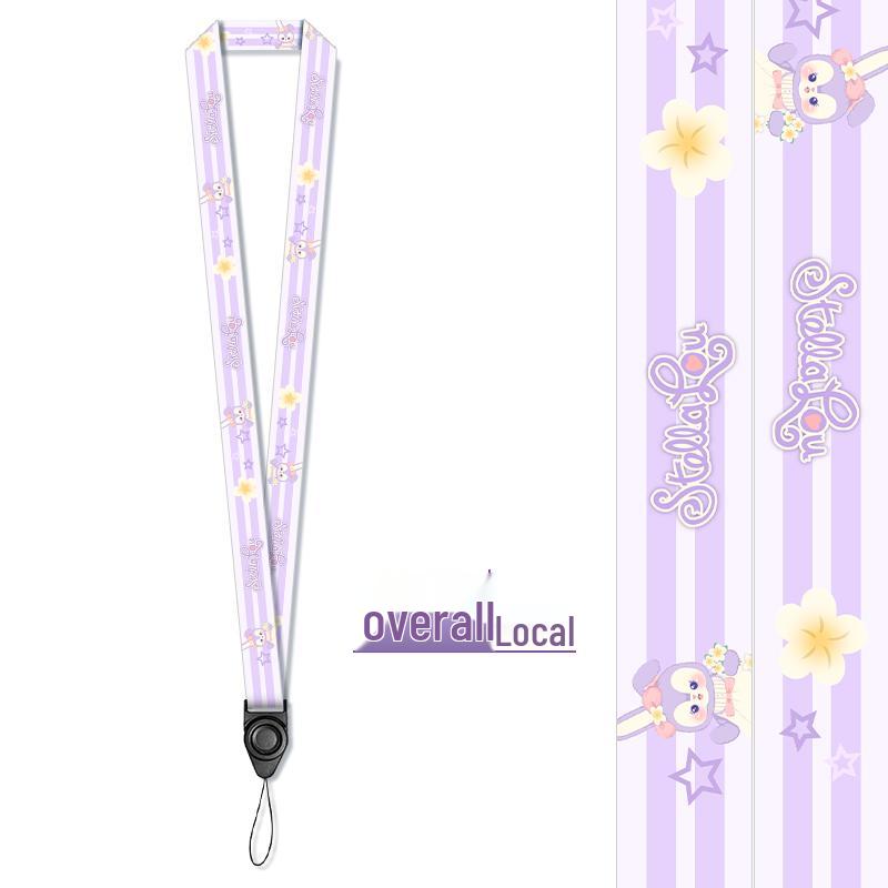 Lanyard Nero Multifunzionale Personalizzato Creativo con Porta Badge Separato per Badge Identificativi dei Dipendenti.