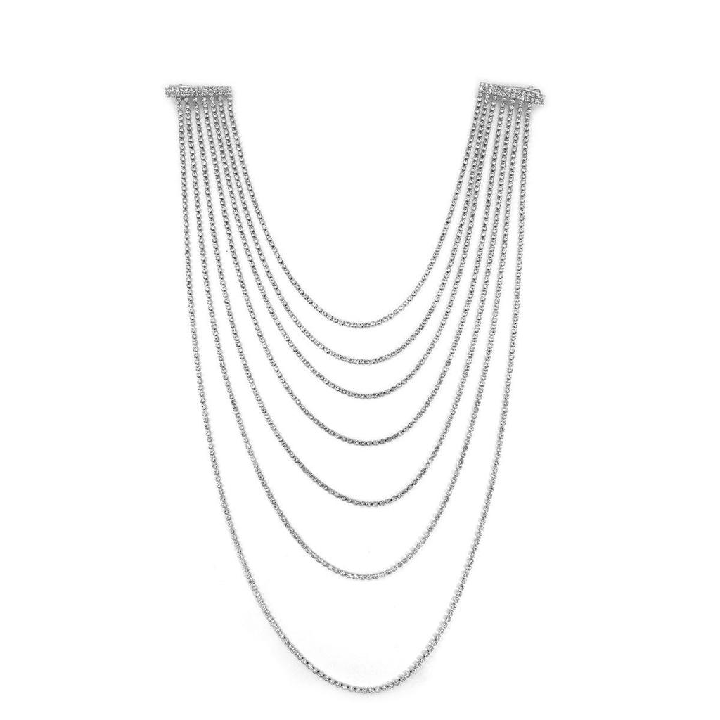 Elegant Rhinestone-Tassel Hair Clip: European & American Ethnic Style Women's Accessory