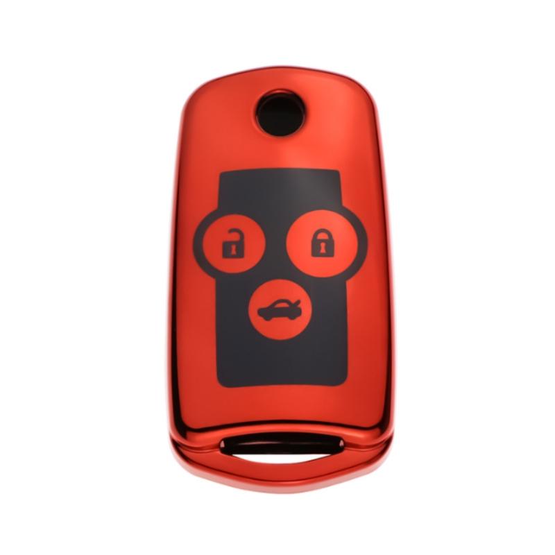 New 3 Buttons TPU Car Key Case Cover Shell Keychain For Honda CRV HRV Jazz Odyssey Civic Fit Accord For Acura TL TSX ZDX RSX CRZ