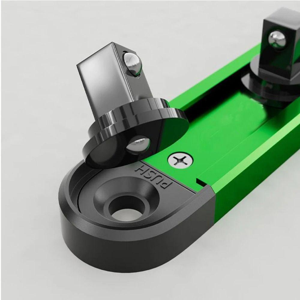 Adjustable Socket Storage Rack 1/4 3/8 1/2 Inch Socket Clip Rail Holder Magnetic Socket Organizer