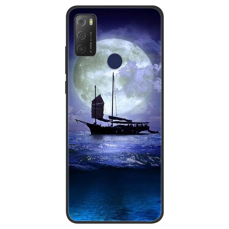For TCL 20Y 6156D Case Shockproof Soft TPU Silicone Phone Cover For TCL 20Y 20 Y E 6125F Fundas For TCL20Y TCL20E Shell Coque
