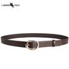 Pin Buckle Belt PU Leather Wide Belt Simple Jeans Casual Girls Belt