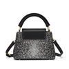 Rose Red Rhinestone Women's Evening Shoulder Bag - 2023 European & American Fashion