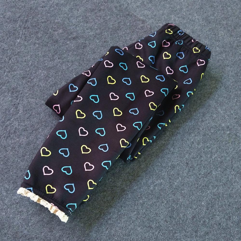 Κοριτσίστικα Κολάν Πολύχρωμα Κολάν Κινουμένων Σχεδίων Κοριτσίστικα Παντελόνια Plus Βελούδο Κοριτσίστικα Δαντελωτά Ζεστά Εφηβικά Παντελόνια