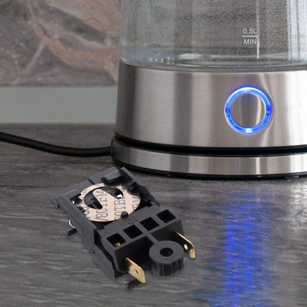 12 Pcs Thermostat Kettle Switch Thermal Control Metal Temperature Programmable for Home Baby