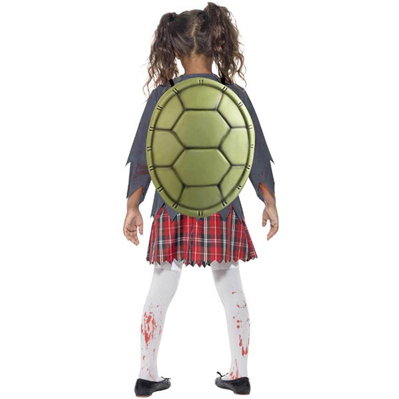 1pz Costume di Halloween Guscio di Tartaruga Giocattolo Guscio di Tartaruga per Bambini Zaino Guscio di Tartaruga Tartarughe Ninja Costume Cosplay