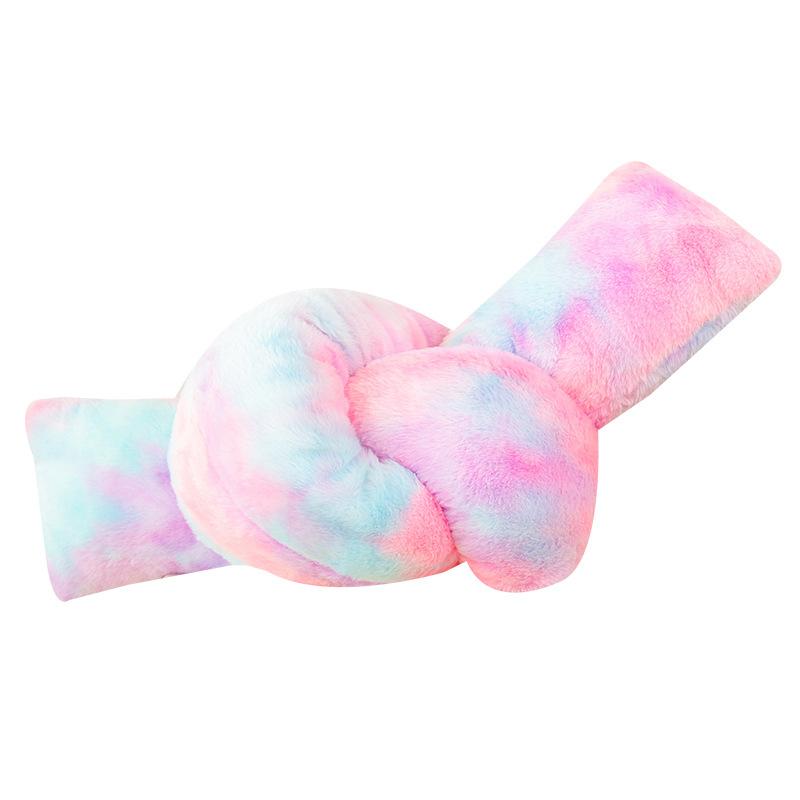 Cartoon Colorful Love Pentagram Throw Pillow Plush Toy Ball Doll Home Sofa Pillow Cushion Rag Doll