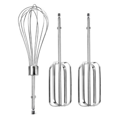 3 Pezzi Accessori Sbattitore Elettrico Fruste in Acciaio Inox Accessori Sbattitore da Cucina per Sbattere Senza Sforzo Uova Farina
