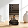 Cute Retro Villain Penguin Phone Case For Samsung S26,S25,24,23,22,30,21,10,9,Ultra,Plus,Lite,FE Soft Black Case