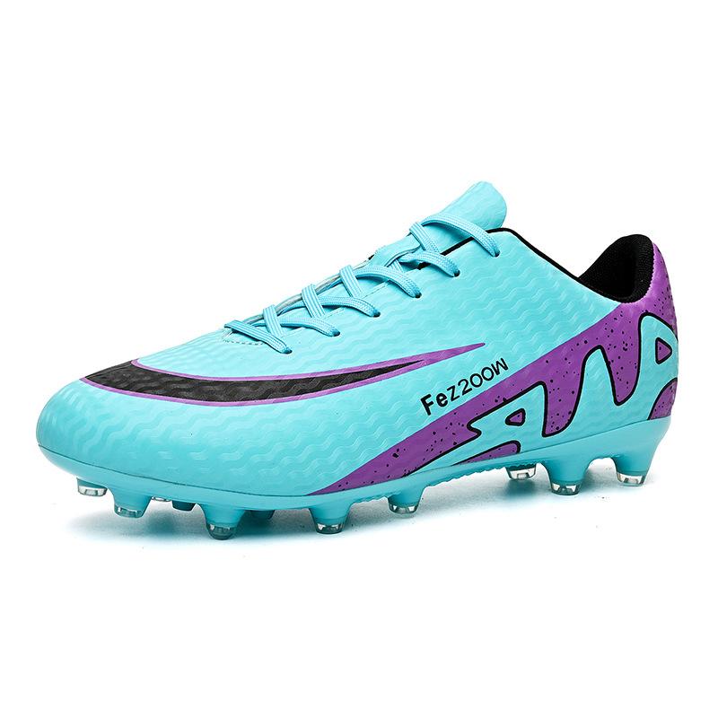 

Трансграничные новые футбольные бутсы низкие молодежные взрослые тренировочные бутсы длинные шипы сломанные шипы повседневные тренировочные бутсы прямые заводские продажи 39