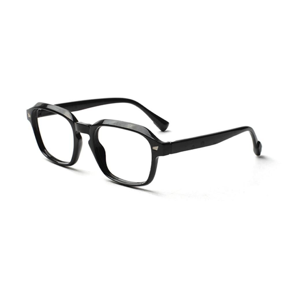 TRUEZING Reading Glasses for Men Women Rectangular Spring Hinges Comfortable and Durable Prescription Eyeglasses
