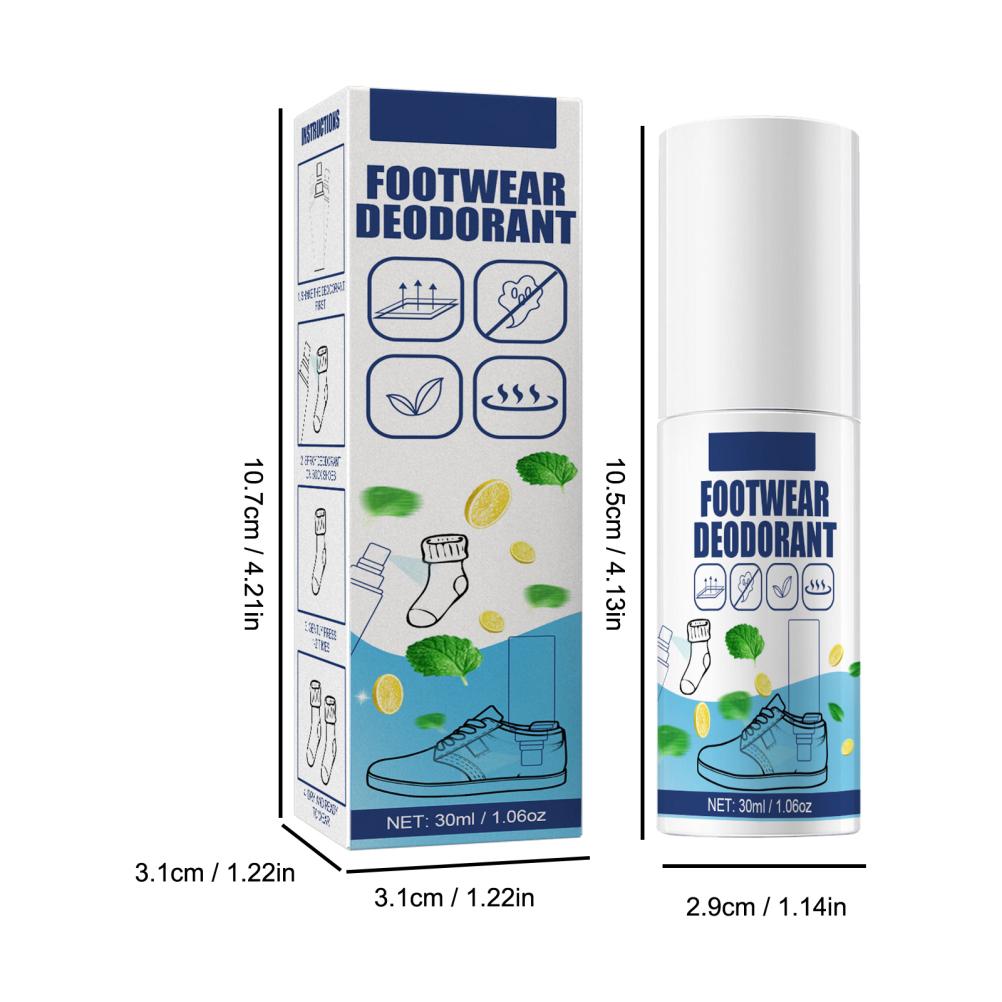Foot Shoe Deodorant Spray Odor Destroy Agent for Feet Shoe Deodorant Spray