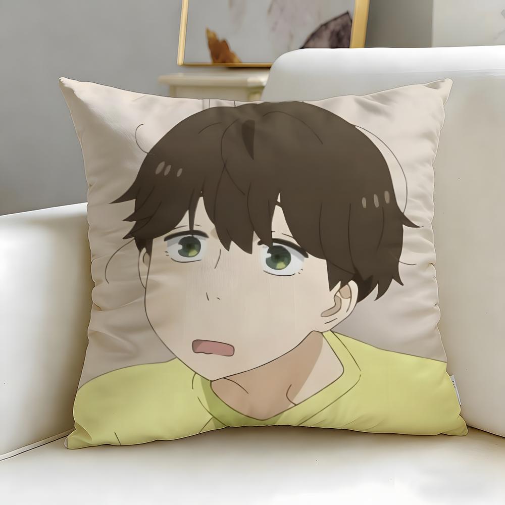 

slice anime Ikoku Nikki Cushion Cover Soft EasyWash Pillow Case Versatile for Couch Bed Travel and Office 30X30cm