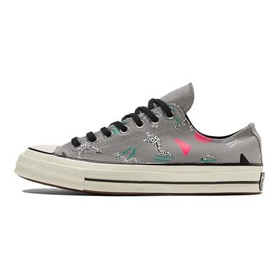 Chuck 70 Low Archive Skate Print - Dolphin Unisex Sneakers Grey Hyper-Pink Black 170924C