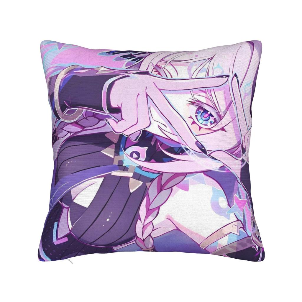 Genshin Impact Klee Pillow Case Comfy Pillow Cover Fashion Pillowcases For Chair Sofa Home Decor