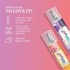 Wottagirl! Body Splash French Peony & Mandarin Twist for Women, 2 X 60ml