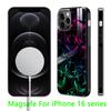 Fashion DJ M-Marshmello Phone Case For iPhone 16 15 14 13 Pro Max Plus Mini Magnetic Magsafe Wireless Charging Cover