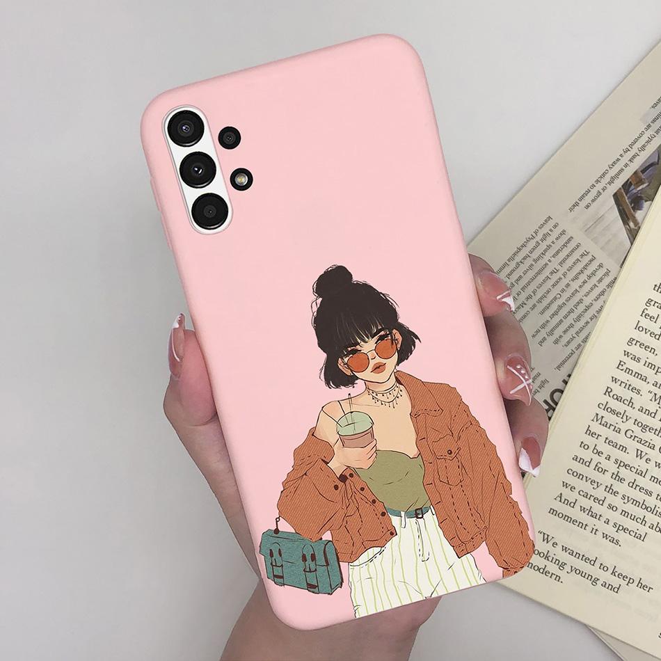 For Samsung Galaxy A13 Phone Case SM-A135F Cute Bumper Cartoon Silicone Soft Funda Cover For Samsung A 13 GalaxyA13 Coque Capa