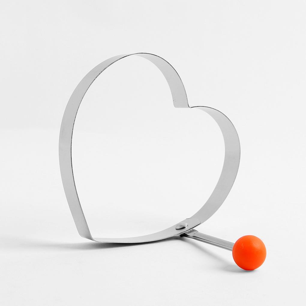 Kitchen Heart Fry Egg Mold Stainless Steel Toast Egg Mold