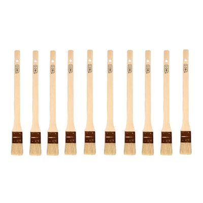 Hakeichi Goat Hair Joint Brush for Size Pack of 10 Oil-Based Paint, 30mm, 10,