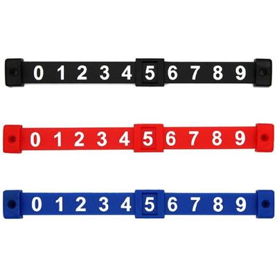 Slide Scoring Counters Foosball Score Counter 10 Number Scores Keeper for Table Soccer, Enhances Gaming Experience