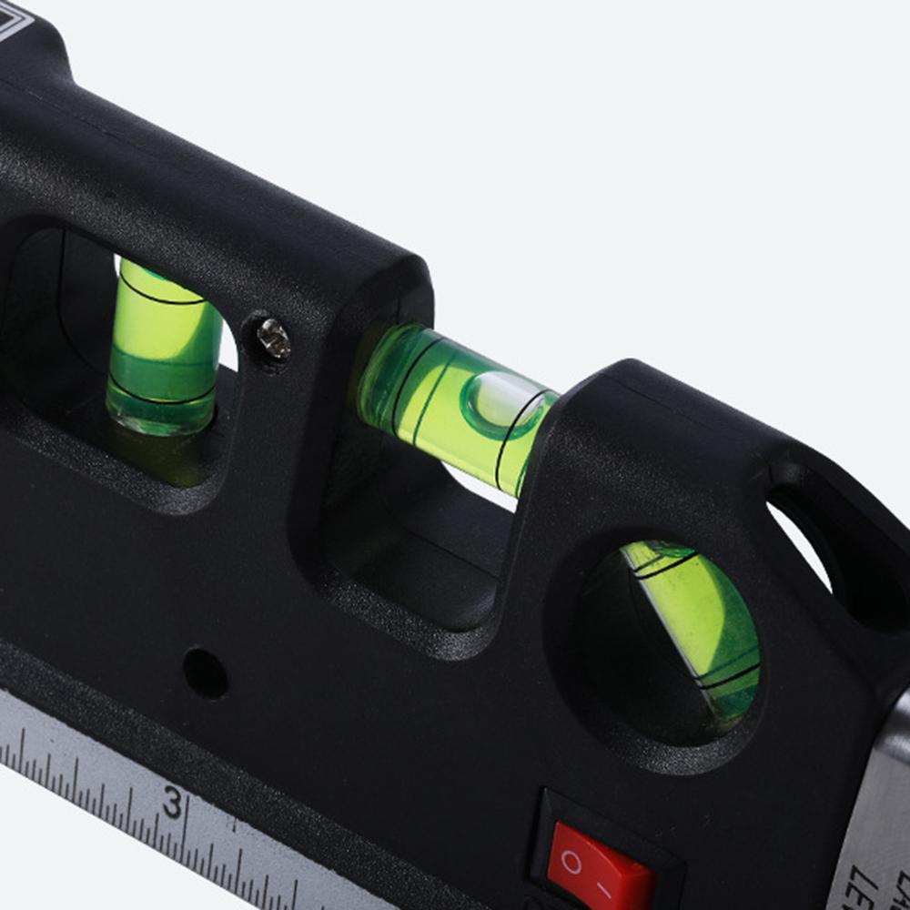 

Cross/Straight Line Infrared Laser Level Multifunction Horizontal Vertical Laser Leveling Instrument Measure Tape with Tripod Type A