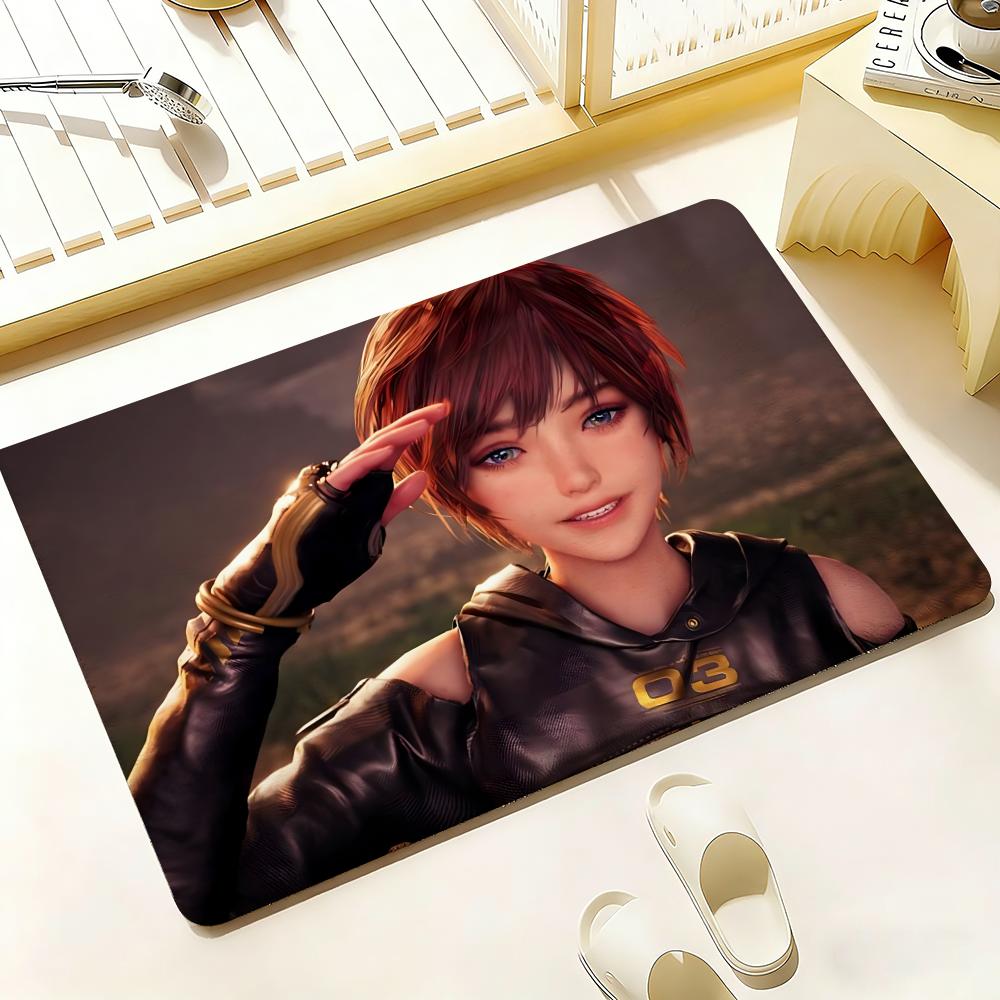 Anime Hot S-Stellar B-Blade Floor Mat Bedroom Living Room Flannel Door Mat Non-Slip Home Decor