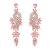 Fashion Design Style Geometric Leaf-shaped Earrings for Women