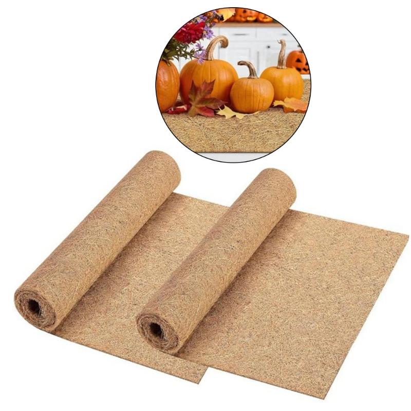 Coconuts Coir Halloween Doormat Skull Pumpkins Design Outdoor Indoor Not Skid Decorative Mats Large Size For Party Home