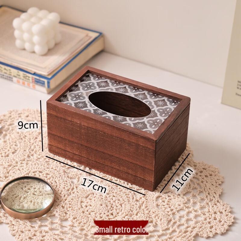 

Solid Wood Chinese Vintage Tissue Box