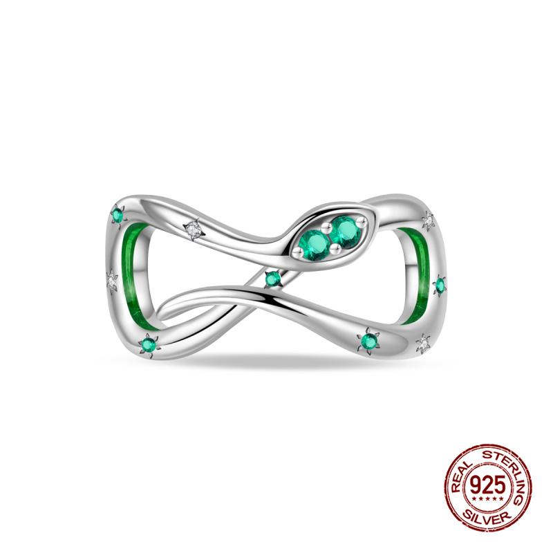 New In Original Charms Copper Sweet Pink Robot Charm Beads Fits 3Mm Original Bracelets For Womens Diy Fine Jewelry Gift