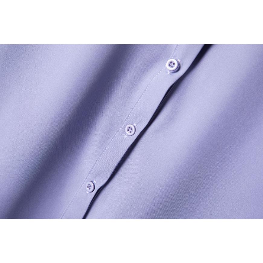 Leisure Shirt Women Button Down Long Sleeve Blouse Tops Spring Fall Solid Ladies Slim Long Basic Shirts