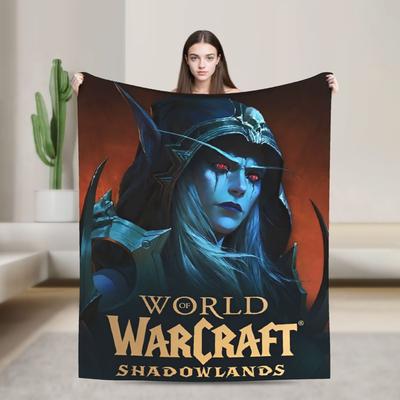World of Warcraft, WOW Spieldecke Qualität Super Warm Kuscheldecke Winter Picknick Outdoor Grafik Tagesdecke
