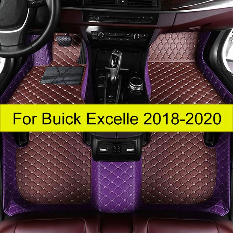 Car Floor Mats For Buick Excelle 2018 Auto Foot Pads Automobile Carpet Cover Interior Accessories