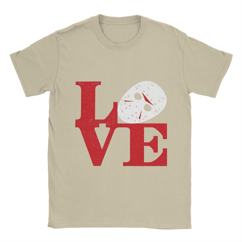 Fridays The 13ths Men's T Shirts  Vintage Tee Shirt Short Sleeve Round Collar T-Shirt Cotton Unique Clothes