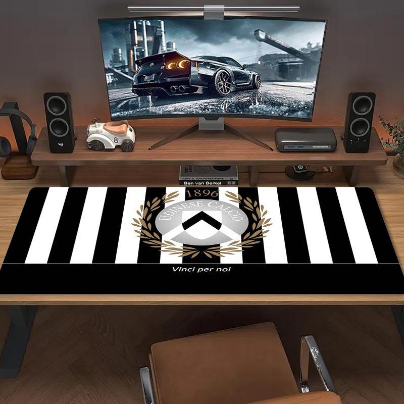 Udinese Calcio Color Mouse Pad Large Gaming Table Cushion Non-slip Laptop Tablet Big Mousepad XXL Mat Mini PC Playmat With Lock edge
