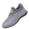 Zapatos de Hombre para Verano Nuevos Zapatos Casuales Transpirables Talla Grande Cómodos Zapatos de Malla para Hombre Zapatos Casuales para Hombre