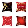 Weihnachtskissen Merry Cover Rot Weihnachtsmann Weihnachten Zuhause Sofa Dekor Neujahr 18