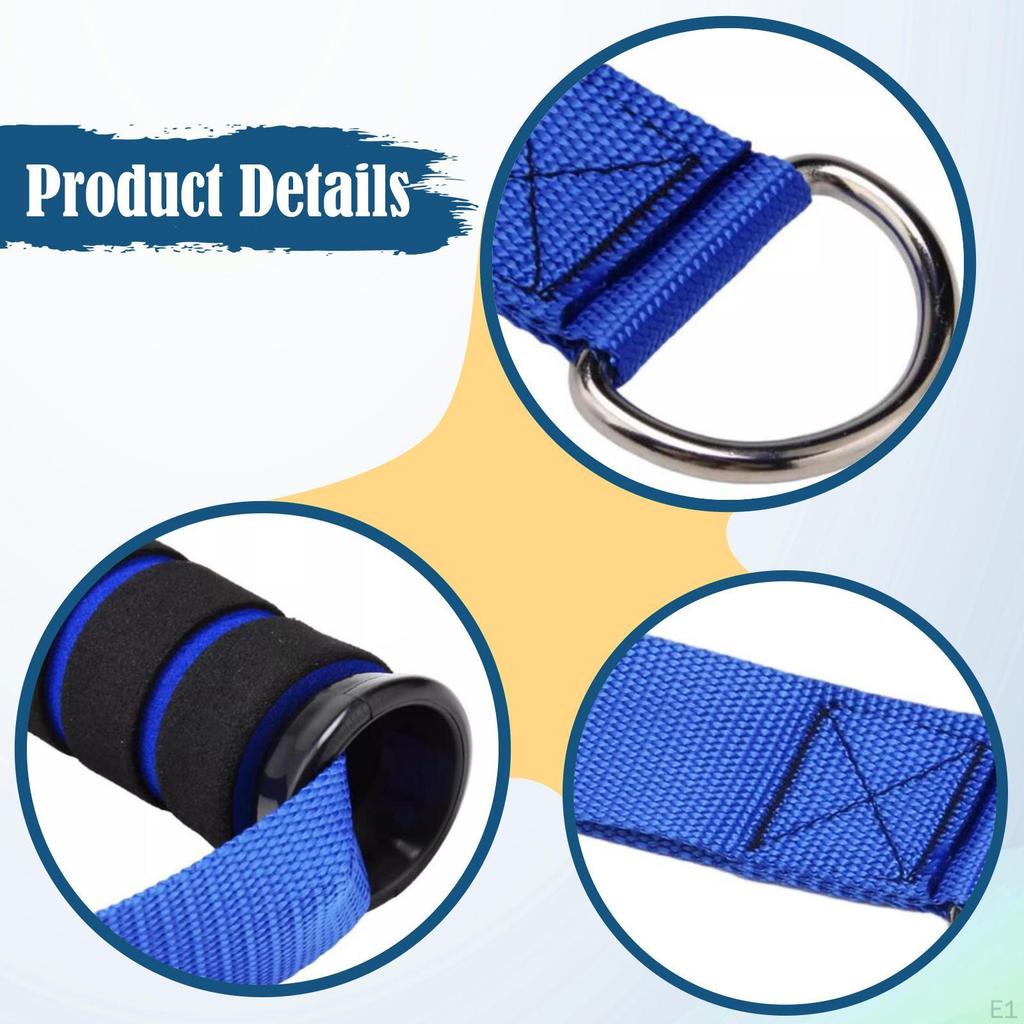 2 Pieces Resistance Band Handles Machine for Pull Down Home
