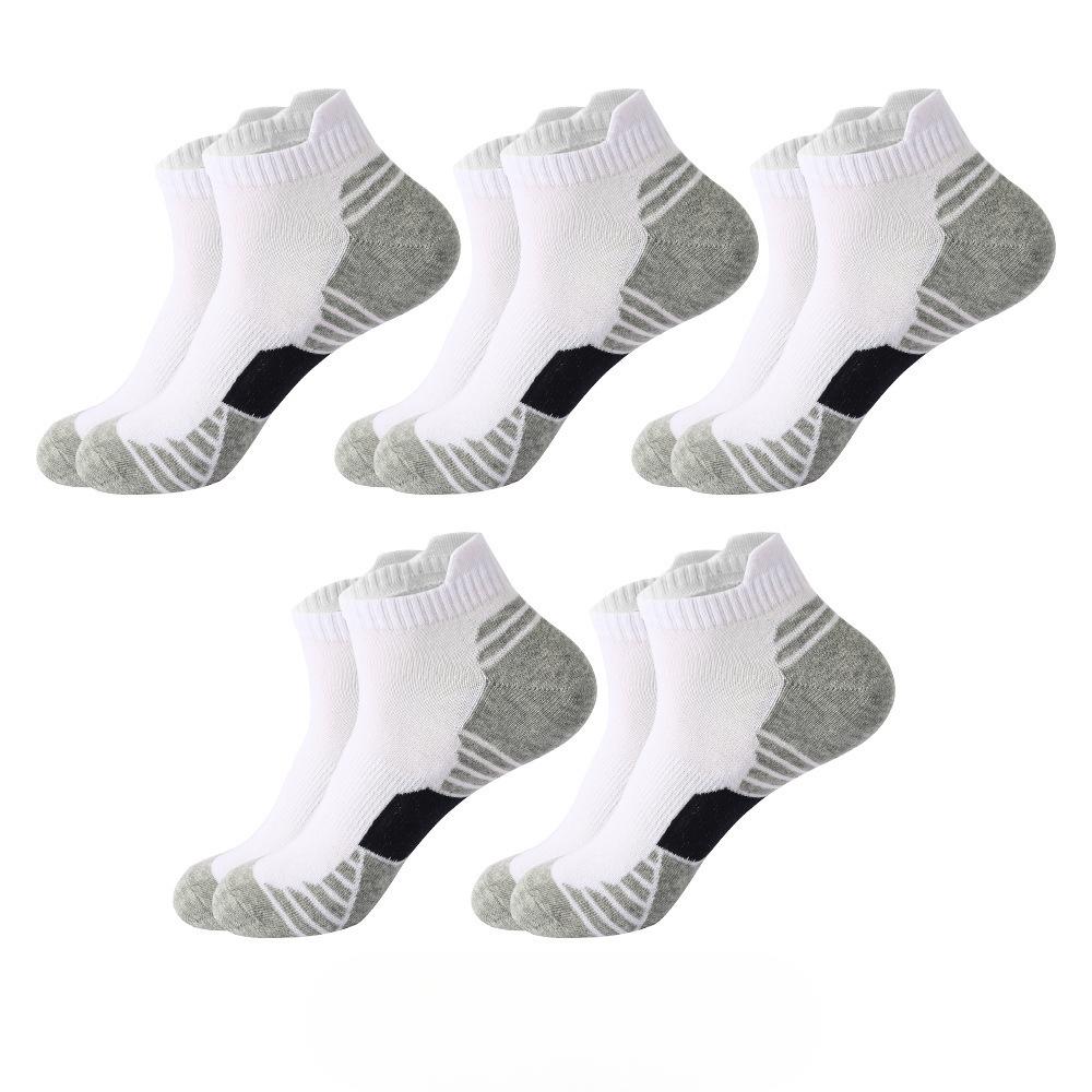Men's Spring and Summer Professional Basketball Running Sports Sweat Absorption Breathable Ear Protection Heel Socks