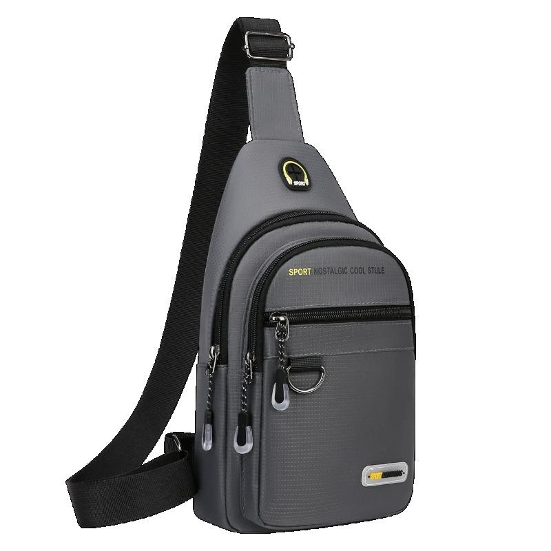Casual Men's Shoulder Bag,made of Durable Oxford Fabric,suitable for Outdoor Sports Chest Bags,commuting To Work,daily Outings