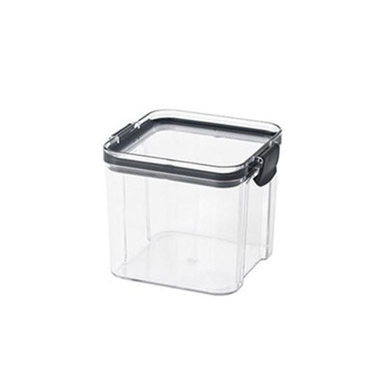 Szczelne pojemniki do przechowywania żywności z pokrywką Plastikowe Pojemniki do organizacji spiżarni Kuchenne na płatki, suche produkty, mąkę, cukier