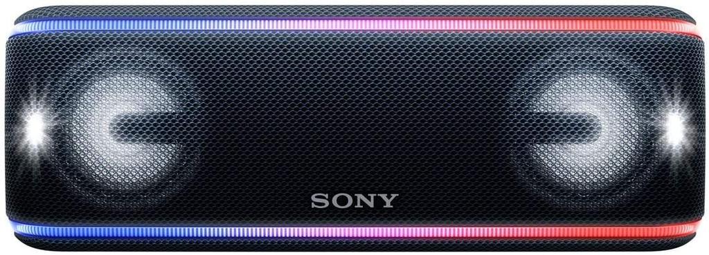 Sony Wireless Portable Deep Bass Model Rustproof Bluetooth Dedicated Smartphone App Compatible Lighting Function Microphone Black B Speaker, SRS-XB41