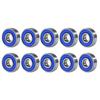 10pcs Inline Roller Skate Bearing Deep Groove 608rs ABEC-9 Miniature Ball Bearings Carbon Steel Longboard Bearing for Skateboard