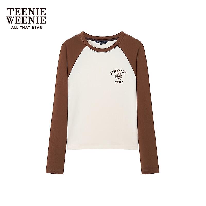 Teenie Weenie Women's Color-Block Raglan Long Sleeve T-Shirt