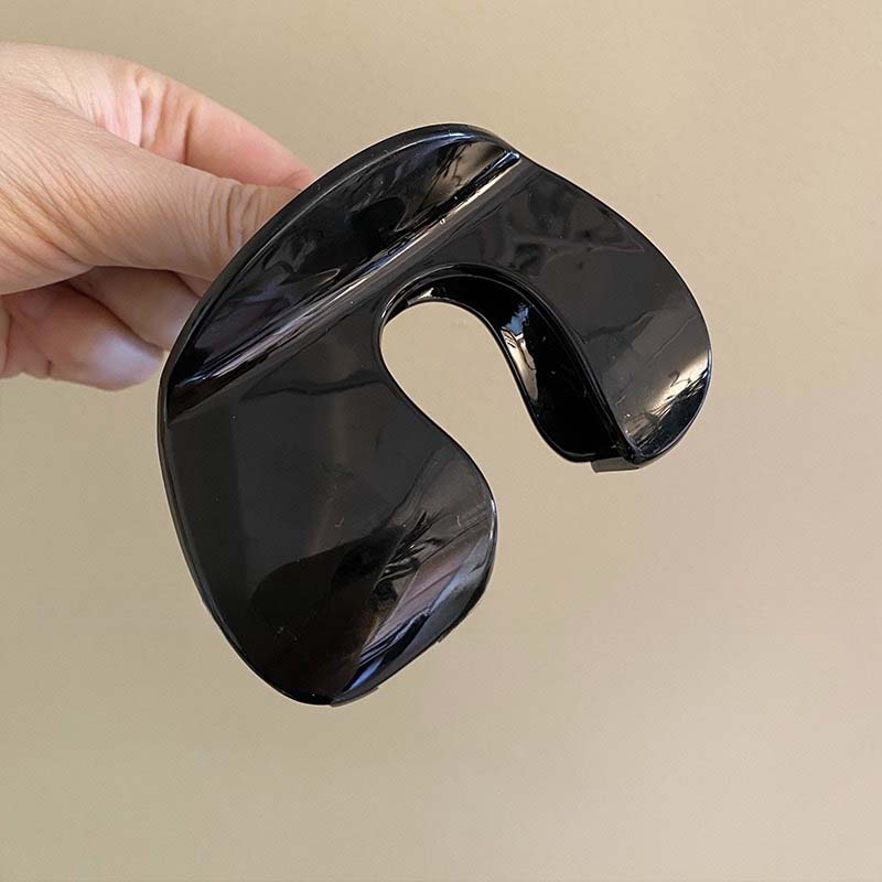 Fashion Jelly Color Grab Hair Clips For Women Girls Elegant Acrylic Large Clamp Hairpin Shark Cawl Clips Hair Accessories