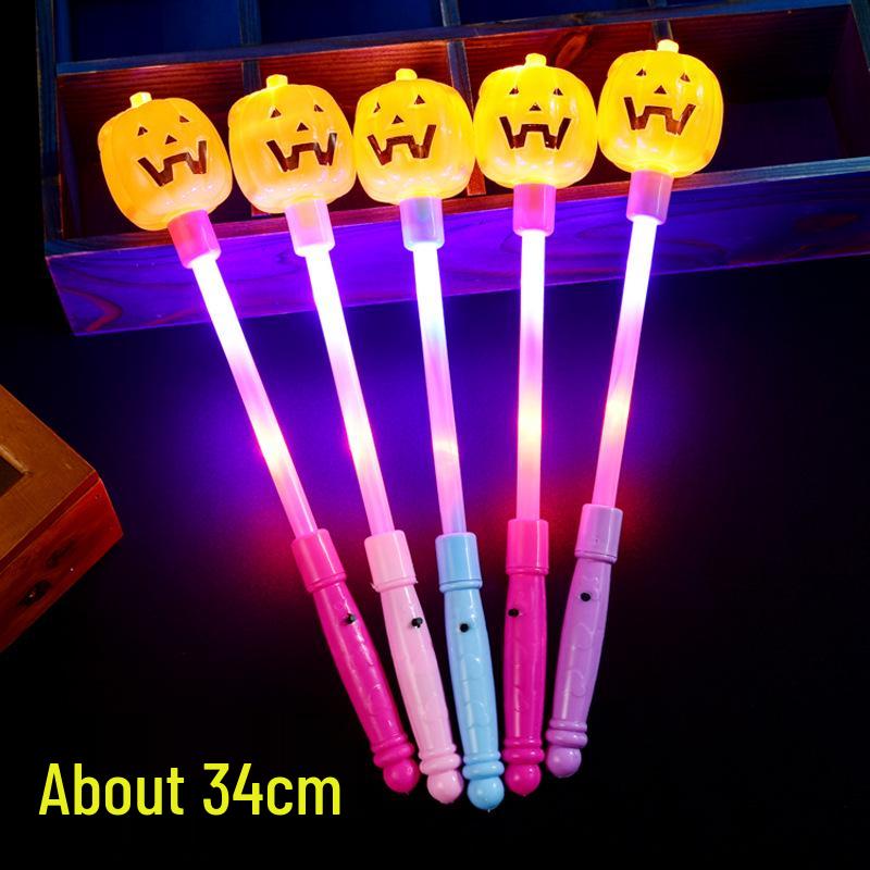 Halloween Luminous Bracelet & Skull Light Gift Set for Kids and Adults