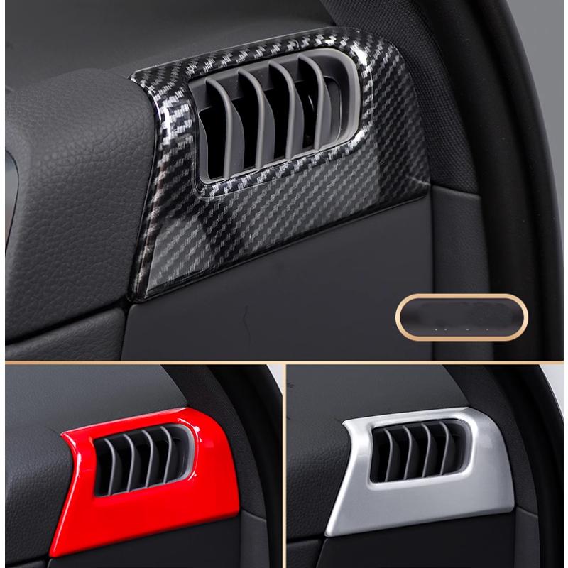 For Porsche Cayenne 2018 - 2022 2023 Interior Styling Center Air Conditioning Car Side AC Outlet Vent Frame Cover Trim